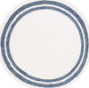 Safavieh Calico Shag CLC100 Ivory / Blue Area Rug