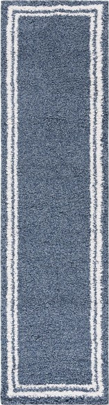 Safavieh Calico Shag CLC100 Blue/Ivory Area Rug