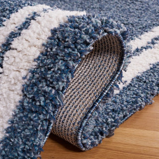 Safavieh Calico Shag CLC100 Blue/Ivory Area Rug
