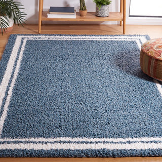 Safavieh Calico Shag CLC100 Blue/Ivory Area Rug