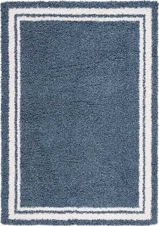 Safavieh Calico Shag CLC100 Blue/Ivory Area Rug