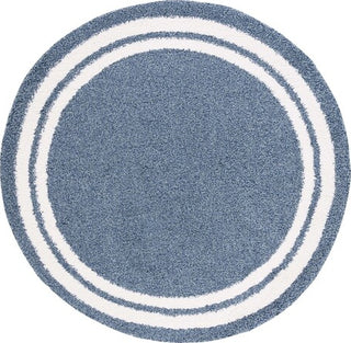 Safavieh Calico Shag CLC100 Blue/Ivory Area Rug