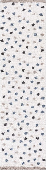 Safavieh Calico Shag CLC102 Ivory / Taupe Area Rug