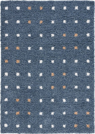 Safavieh Calico Shag CLC102 Blue / Ivory Area Rug