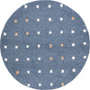 Safavieh Calico Shag CLC102 Blue / Ivory Area Rug