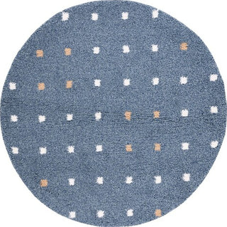 Safavieh Calico Shag CLC102 Blue / Ivory Area Rug