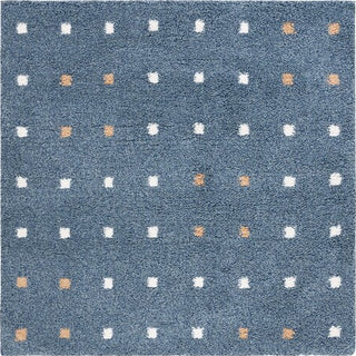 Safavieh Calico Shag CLC102 Blue / Ivory Area Rug