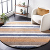 Safavieh Calico Shag CLC104 Taupe / Ivory Area Rug