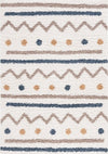 Safavieh Calico Shag CLC106 Ivory / Taupe Area Rug