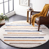 Safavieh Calico Shag CLC110 Ivory / Gold Area Rug