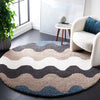 Safavieh Calico Shag CLC116 Black / Taupe Area Rug