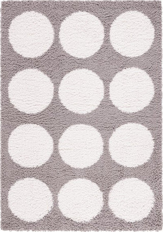 Safavieh Calico Shag CLC120 Grey / Ivory Area Rug