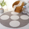 Safavieh Calico Shag CLC120 Grey / Ivory Area Rug