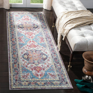 Safavieh Claremont CLR664 Blue / Purple Area Rug Room Scene Feature