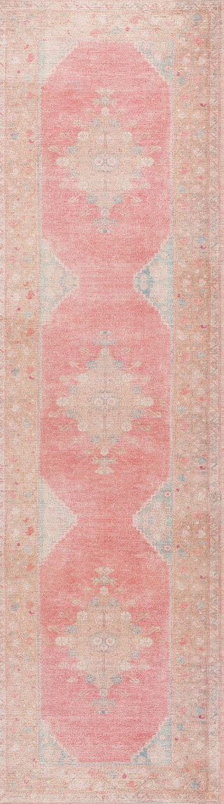 Safavieh Classic Vintage CLV803U Pink / Dark Beige Area Rug Runner