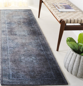 Safavieh Classic Vintage CLV804M Blue / Grey Area Rug Room Scene