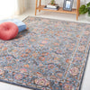 Safavieh Crimson CMS224 Blue / Black Area Rug Room Scene Feature