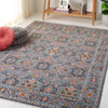 Safavieh Crimson CMS242 Blue / Black Area Rug Room Scene Feature