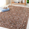 Safavieh Crimson CMS242 Brown / Blue Area Rug Room Scene Feature