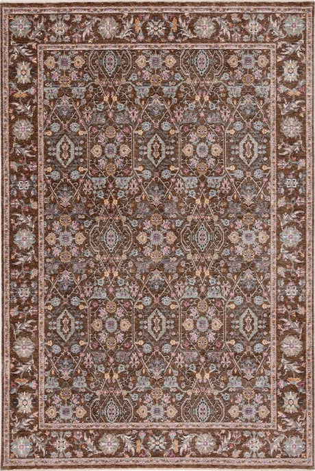 Safavieh Crimson CMS242 Brown / Blue Area Rug