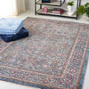 Safavieh Crimson CMS272 Blue / Black Area Rug Room Scene Feature