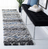 Safavieh Canyon Shag CNY521 Grey / Ivory Area Rug Room Scene Feature