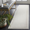 Safavieh Continental CON118 Light Grey / Dark Area Rug Room Scene Feature