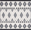 Safavieh Cottage COT200A Ivory / Dark Grey Area Rug Square