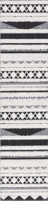 Safavieh Cottage COT204A Ivory / Black Area Rug Runner