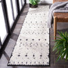 Safavieh Cottage COT210A Ivory / Dark Grey Area Rug Room Scene Feature