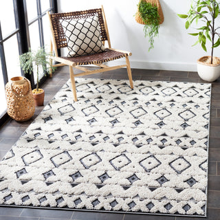 Safavieh Cottage COT210A Ivory / Dark Grey Area Rug Room Scene