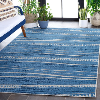 Safavieh Cottage COT966N Blue Area Rug Room Scene Feature