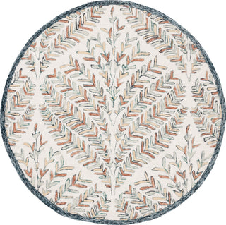 Safavieh Capri CPR208B Ivory / Green Area Rug Round