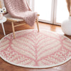 Safavieh Capri CPR208R Pink / Ivory Area Rug Room Scene Feature