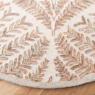 Safavieh Capri CPR208T Ivory / Brown Area Rug Detail