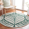 Safavieh Capri CPR208Y Dark Green / Ivory Area Rug Room Scene