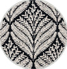 Safavieh Capri CPR208Z Black / Ivory Area Rug Round