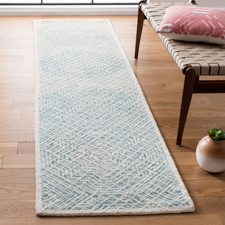 Safavieh Capri CPR215N Blue / Ivory Area Rug Room Scene Feature