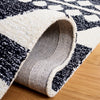 Safavieh Capri CPR709Z Black / Ivory Area Rug Detail