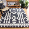 Safavieh Capri CPR709Z Black / Ivory Area Rug Room Scene