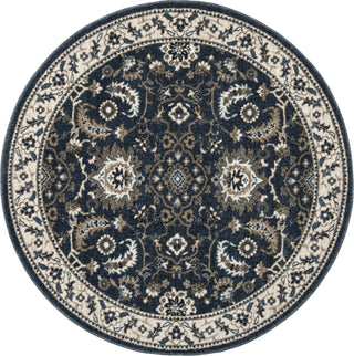 Safavieh Carolina CRL477 Dark Blue Area Rug Round