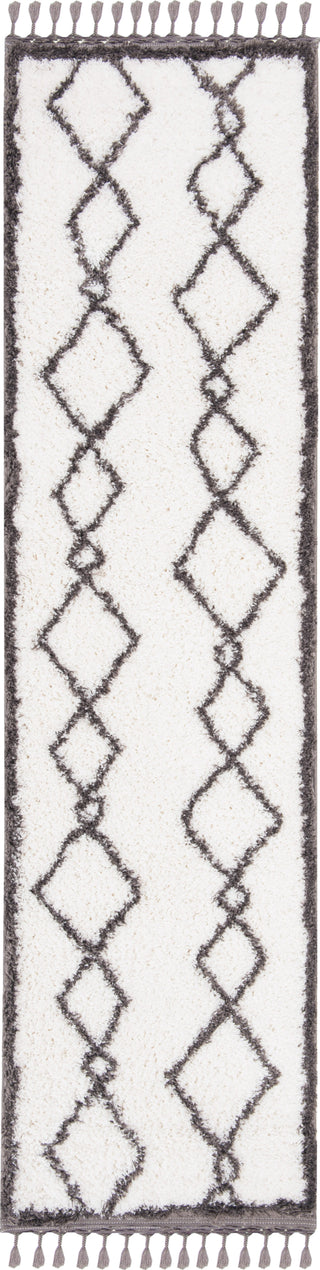 Safavieh Carmella Shag CRM224 Cream / Grey Area Rug