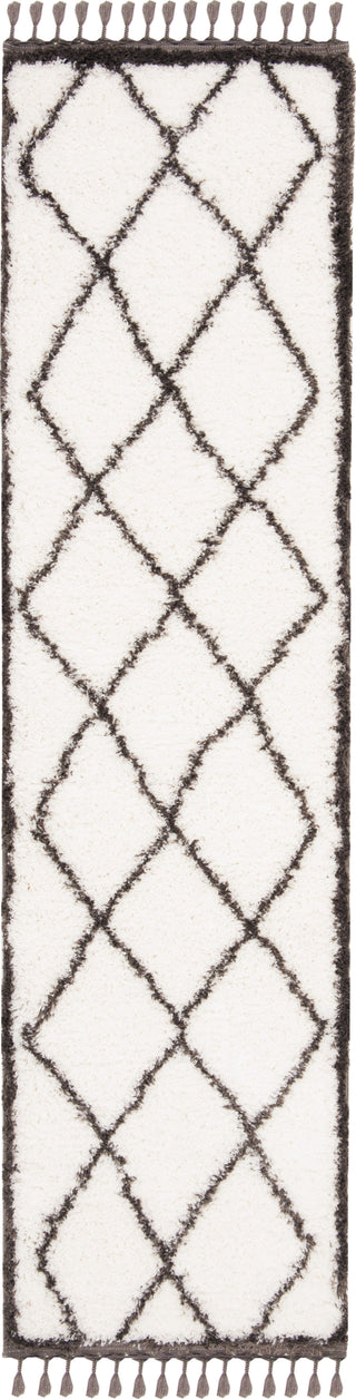 Safavieh Carmella Shag CRM226 Cream / Grey Area Rug