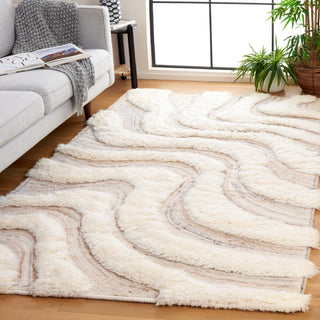 Safavieh Casablanca CSB493B Ivory / Beige Area Rug Room Scene Feature