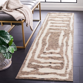 Safavieh Casablanca CSB541T Ivory / Light Brown Area Rug Room Scene Feature