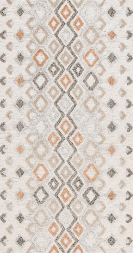 Safavieh Casablanca Shag CSB645A Ivory / Rust Area Rug main image