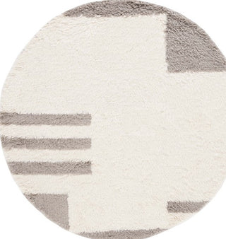 Safavieh Casablanca CSB704F Grey / Ivory Area Rug Round