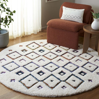 Safavieh Casablanca CSB918A Ivory / Blue Area Rug Room Scene Feature