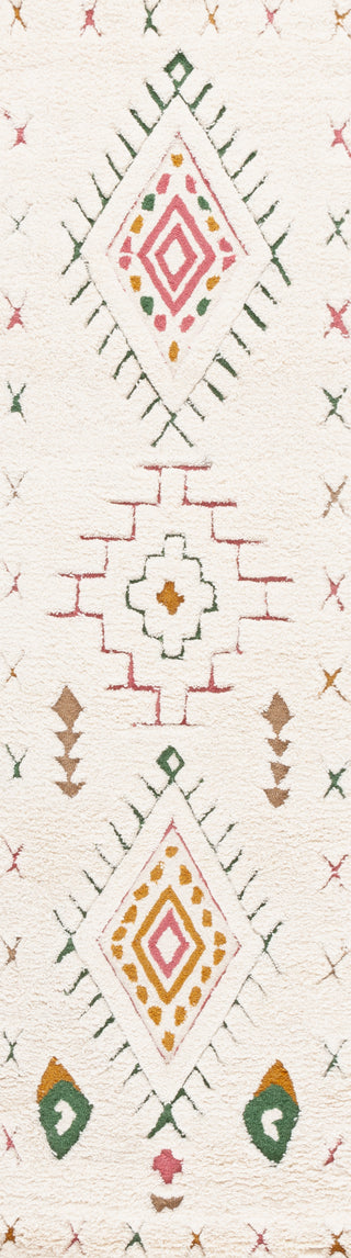 Safavieh Casablanca CSB920A Ivory / Pink Area Rug Runner