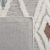 Safavieh Casablanca CSB975F Grey / Ivory Area Rug Backing